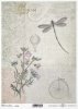 Decoupage papel retro, bicicleta, cintura, globo*Декупаж бумага ретро, велосипед, талия, воздушный шар*Decoupage Papier Retro, Fahrrad, Taille, Ballon